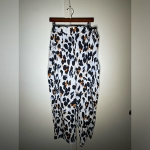 Easy Breezy Multicolored Leopard Print Pants
